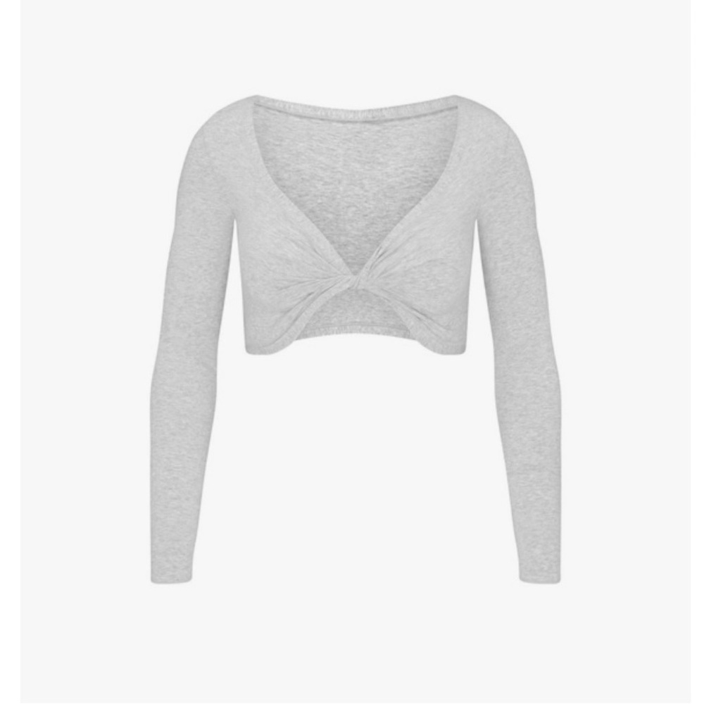 SKIMS Long Sleeve Twist Front Top